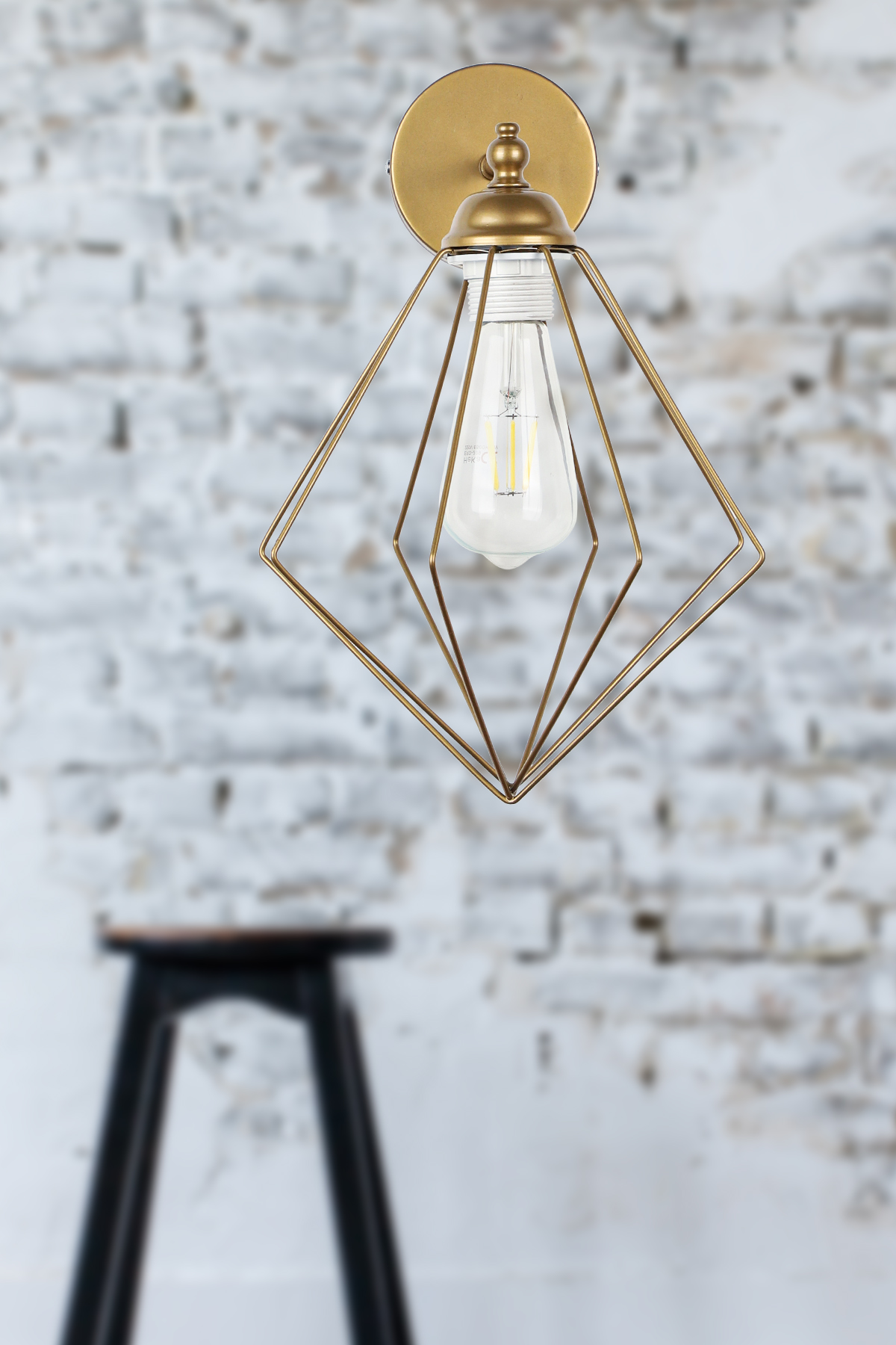 Metal Prizma Wall lamp